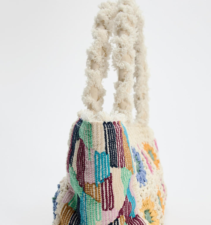 Moudda ZARA - Sac shopper midi granny horizontal - Tunisie 4