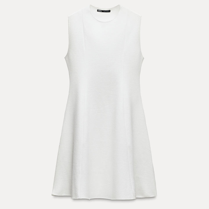 Moudda ZARA - Robe Skater Maille Stretch Sans Manches - Tunisie 2