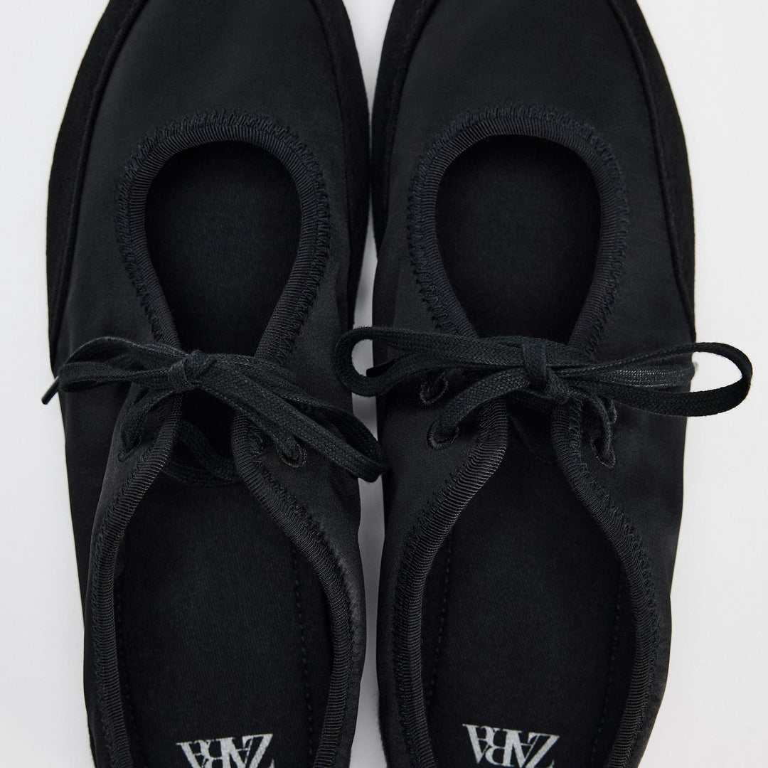 Moudda ZARA - Ballerines satin lacets - Tunisie 5