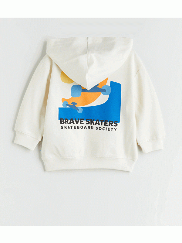 Moudda LC Waikiki - Sweatshirt en jersey Garçon Beige clair - Tunisie 1