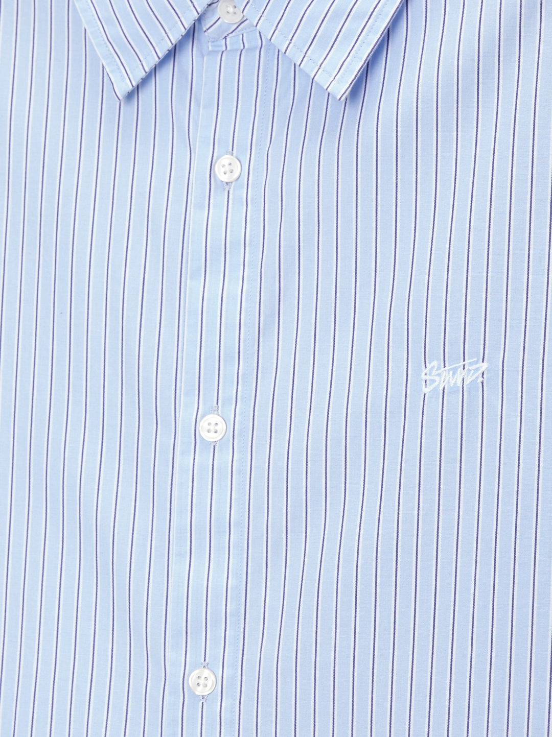 Moudda PULL & BEAR - Chemise Manches Longues Popeline Rayures Crop STWD - Tunisie 1