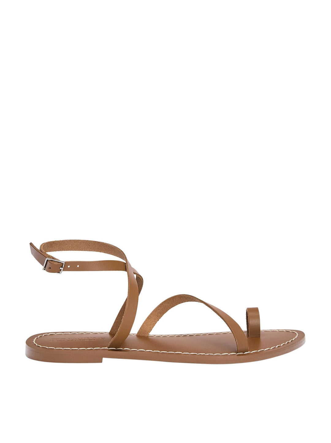 Moudda PULL & BEAR - Sandales Plates en Cuir - Tunisie 8