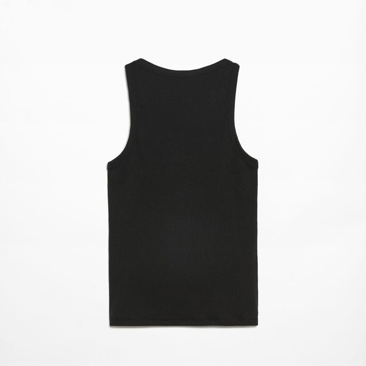 Moudda Oysho - T-Shirt Sans Manches Côtelé 2x1 - Tunisie 1