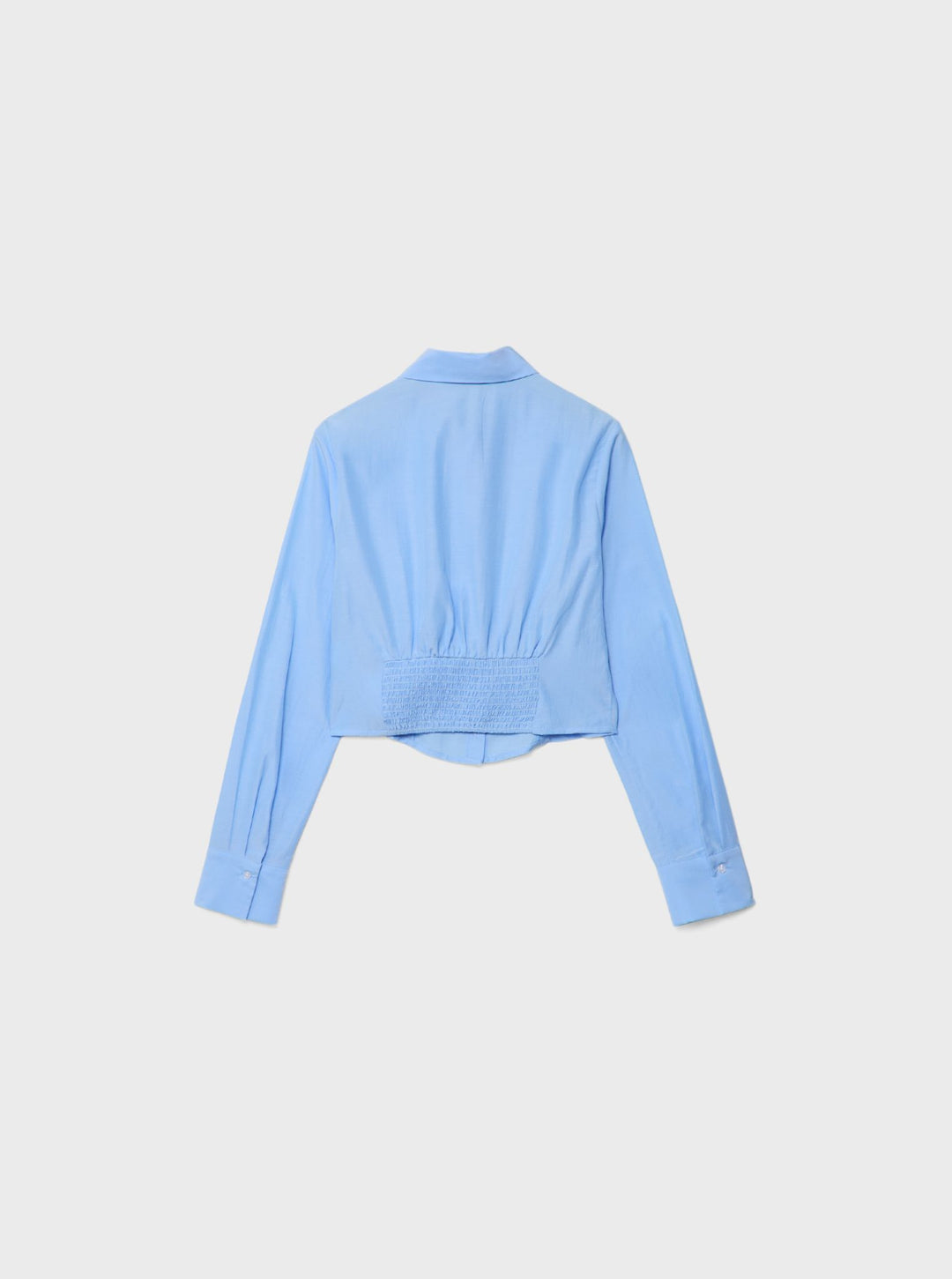 Moudda STRADIVARIUS - Chemise Basique Crop avec Élastiques - Tunisie 2