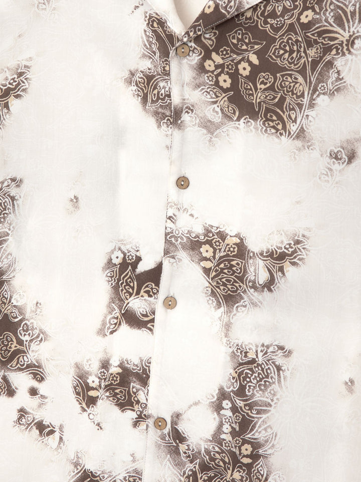 Moudda PULL & BEAR - Chemise Demi-Manches Imprimé Faded Paisleys - Tunisie 1