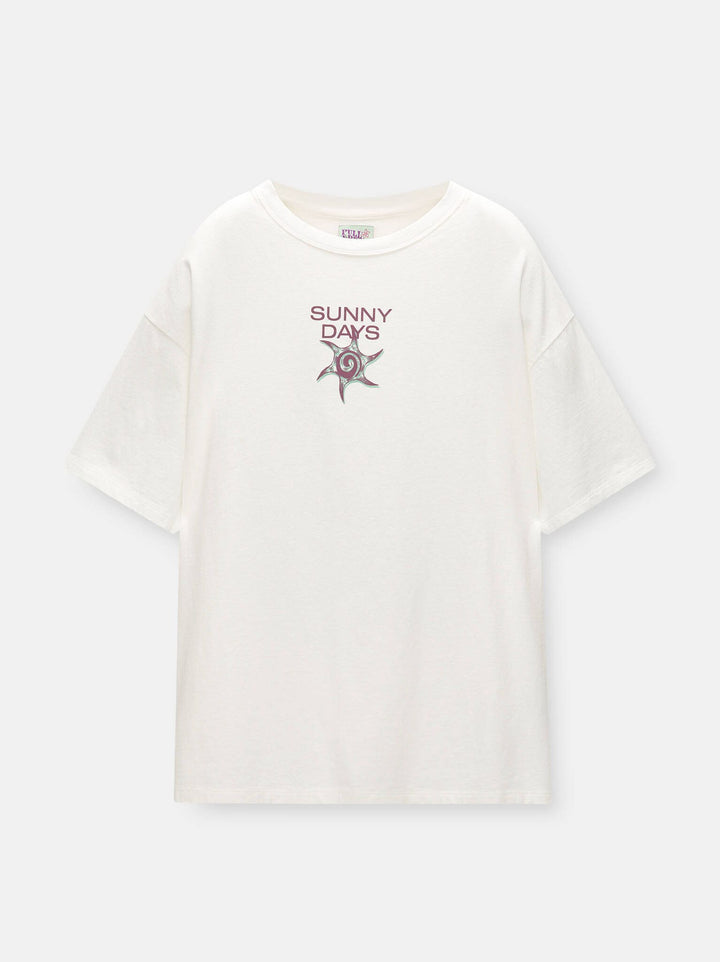 Moudda PULL & BEAR - Body Graphique Soleil Édition Été - Tunisie 1