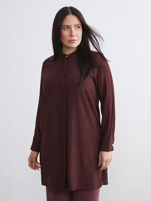 Moudda LC Waikiki - Tunique tissée cv à manches longues pour Femmes - Tunisie 4