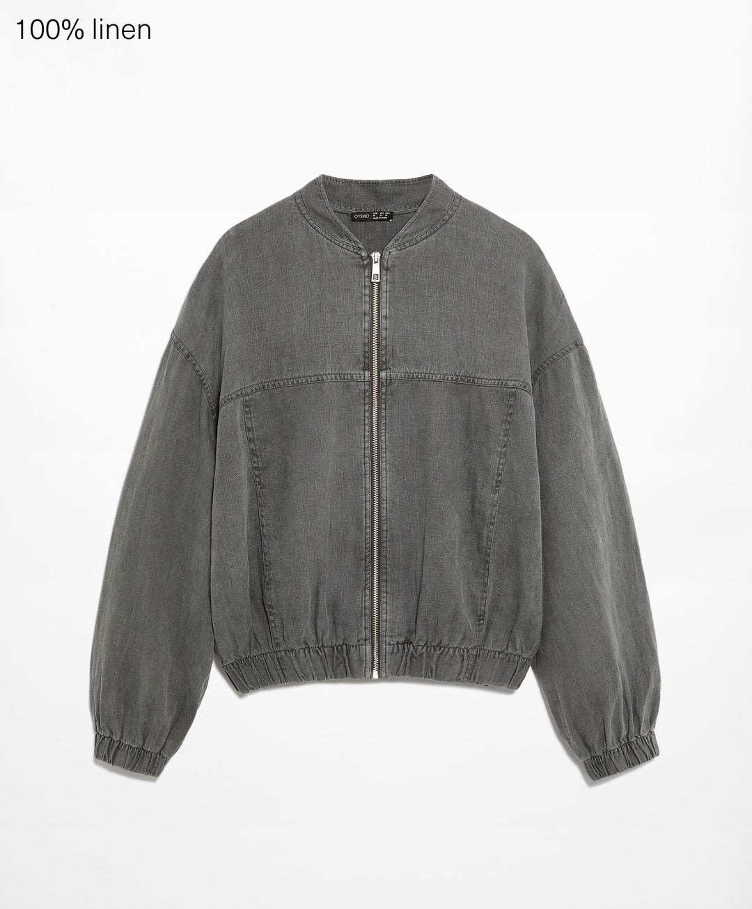 Moudda Oysho - Veste Bomber 100% Lin Lavé - Tunisie 3