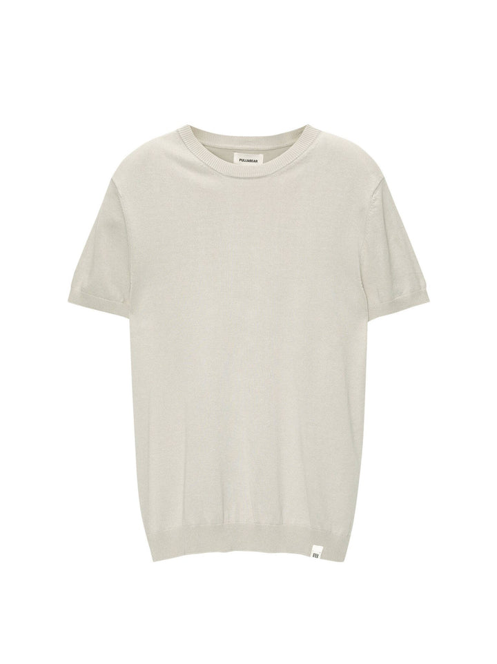 Moudda PULL & BEAR - Pull Col Rond Basique Demi-Manches - Tunisie 4