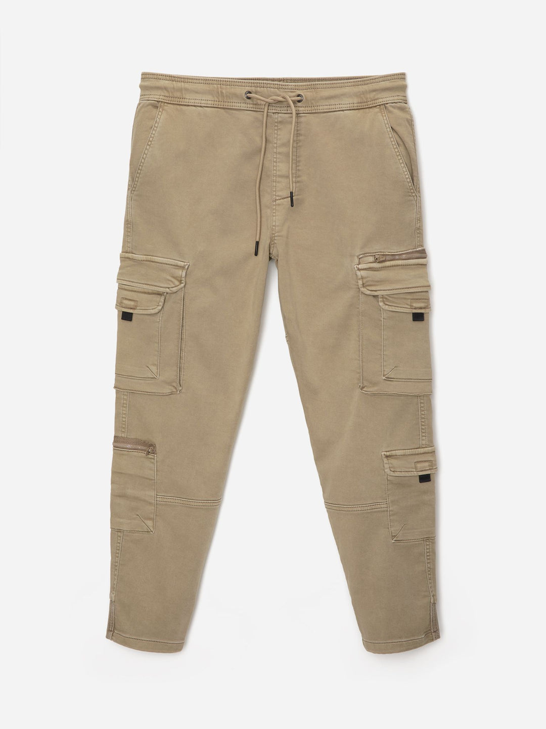 Moudda PULL & BEAR - Pantalon Jogger Cargo Multi-Poche Soft Knit - Tunisie 1