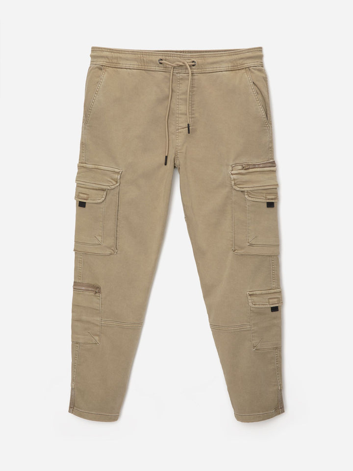 Moudda PULL & BEAR - Pantalon Jogger Cargo Multi-Poche Soft Knit - Tunisie 1