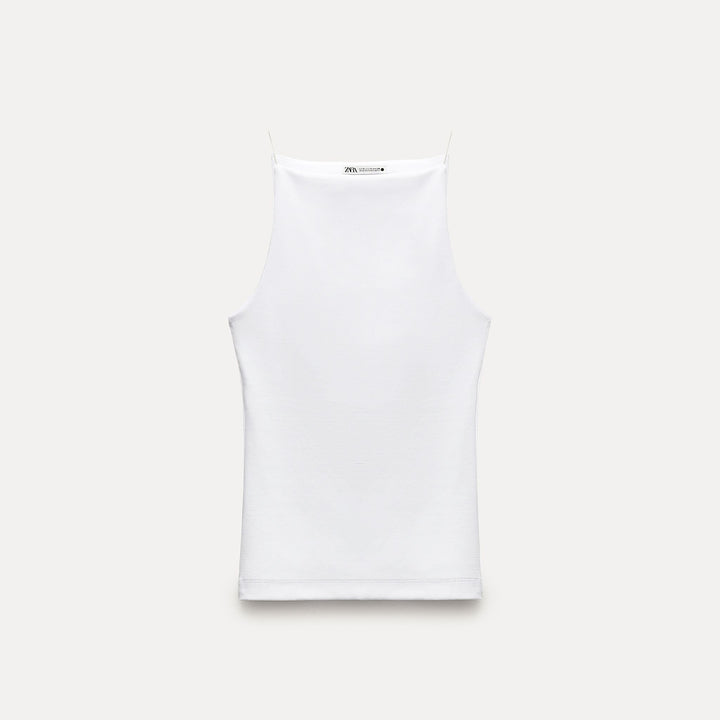 Moudda ZARA - T-shirt brassière en coton élasthanne, bretelles élastiques - Tunisie 2