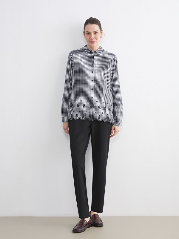 Moudda LC Waikiki - Pantalon basique mi-saison en tissu pour Femme - Tunisie 1