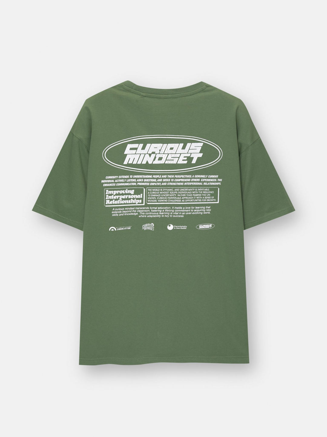 Moudda PULL & BEAR - T-Shirt Demi-Manches Lavé Texte Crack - Tunisie 4