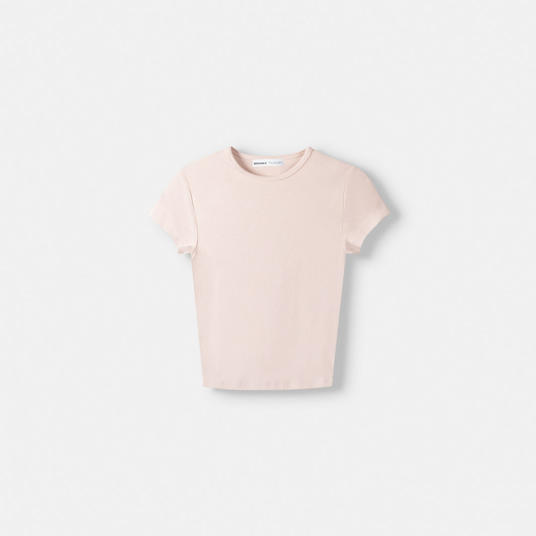 Moudda BERSHKA - T-shirt manches courtes col rond - Tunisie 1