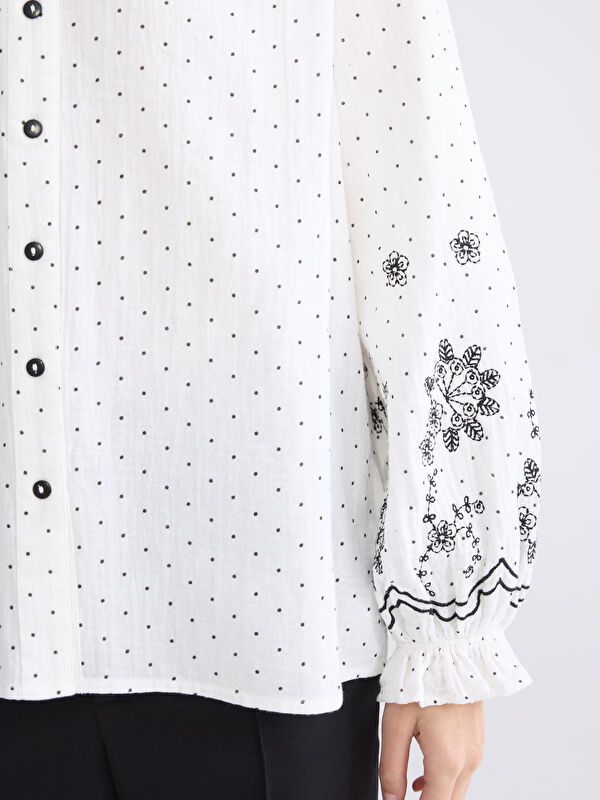 Moudda LC Waikiki - Chemise imprimée manches longues en tissu - Tunisie 3