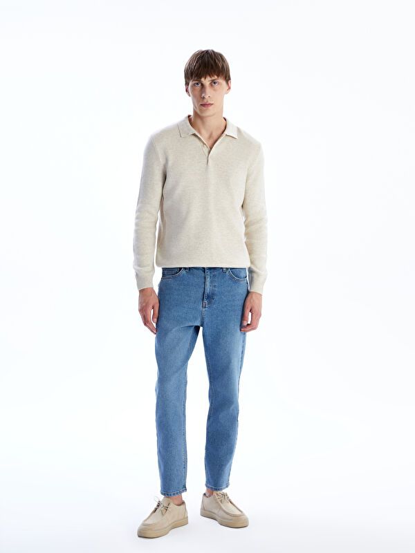 Moudda LC Waikiki - Pantalon jean tissé basique Homme Rodéo mid indigo - Tunisie 1