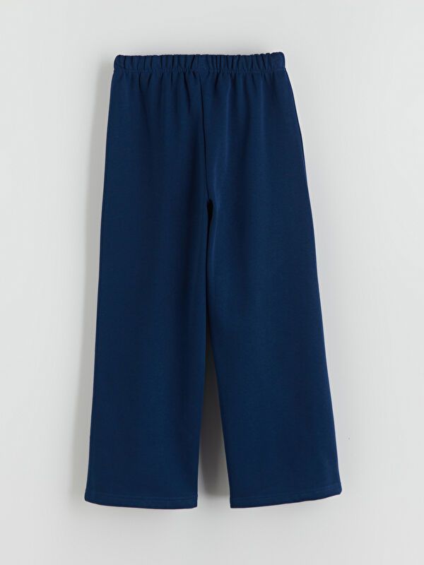 Moudda LC Waikiki - Pantalon en jersey couleur Bleu marine clair pour filles - Tunisie 3