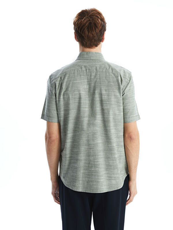 Moudda LC Waikiki - Chemise manches courtes en tissu pour Homme - Tunisie 4