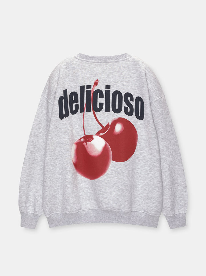 Moudda PULL & BEAR - Sweat Graphique Vigore Cerise - Tunisie 1