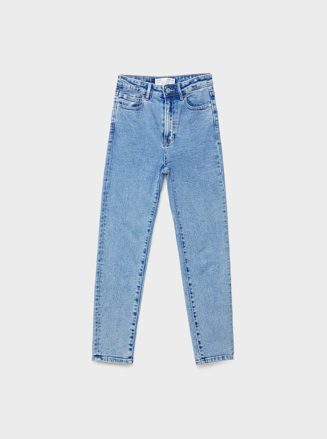 Moudda STRADIVARIUS - Jean Mom Slim Denim 50% Bio - Tunisie 1