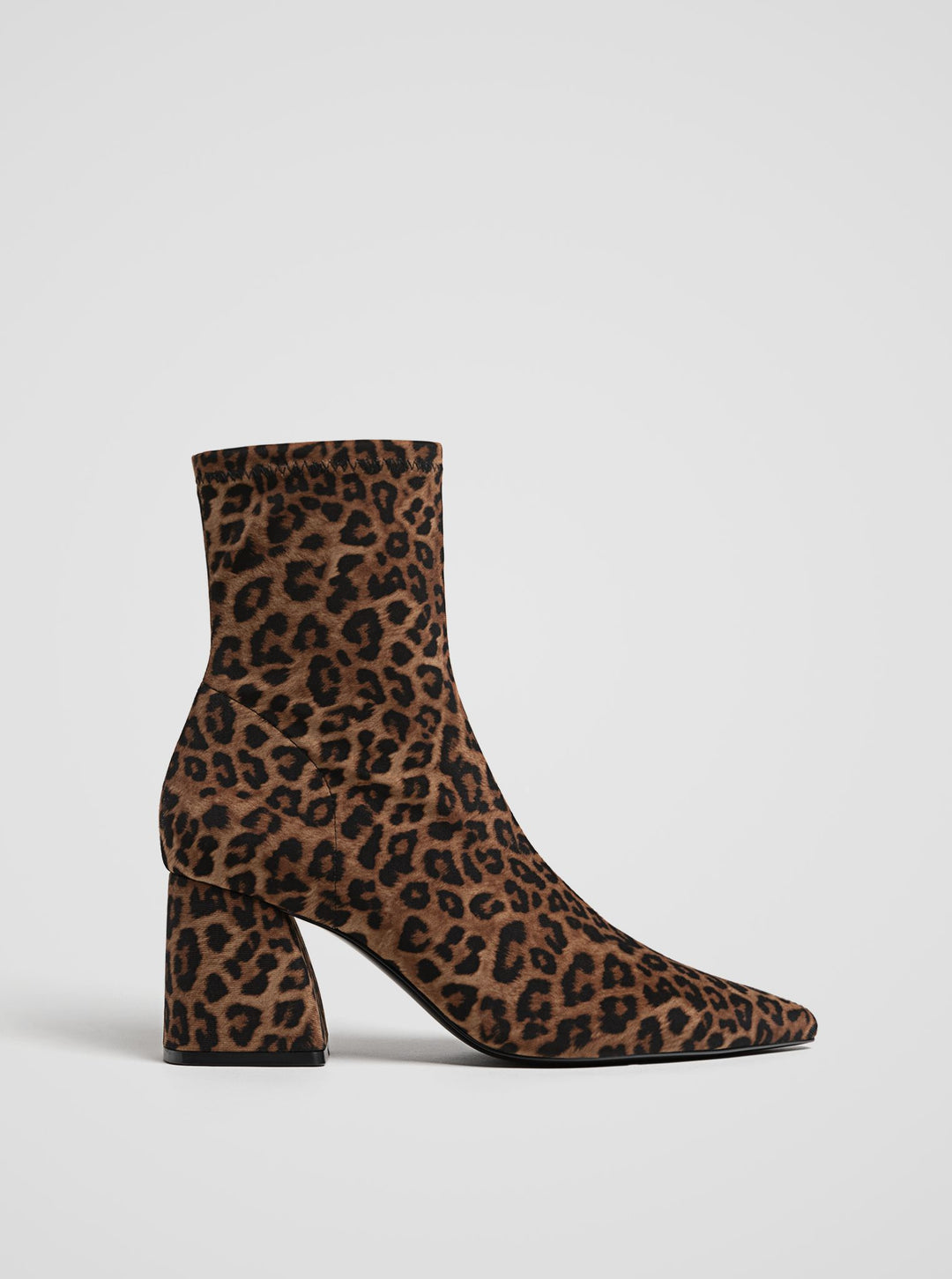 Moudda STRADIVARIUS - Bottines à Talon Semelle Fine en Maille - Tunisie 5
