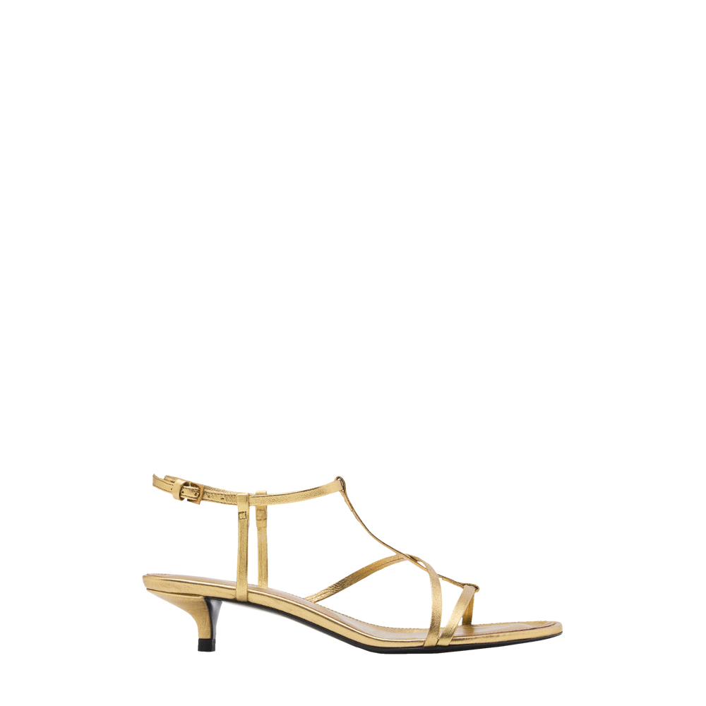 Moudda Massimo Dutti - Sandales talon bandes métallisées - Tunisie 2