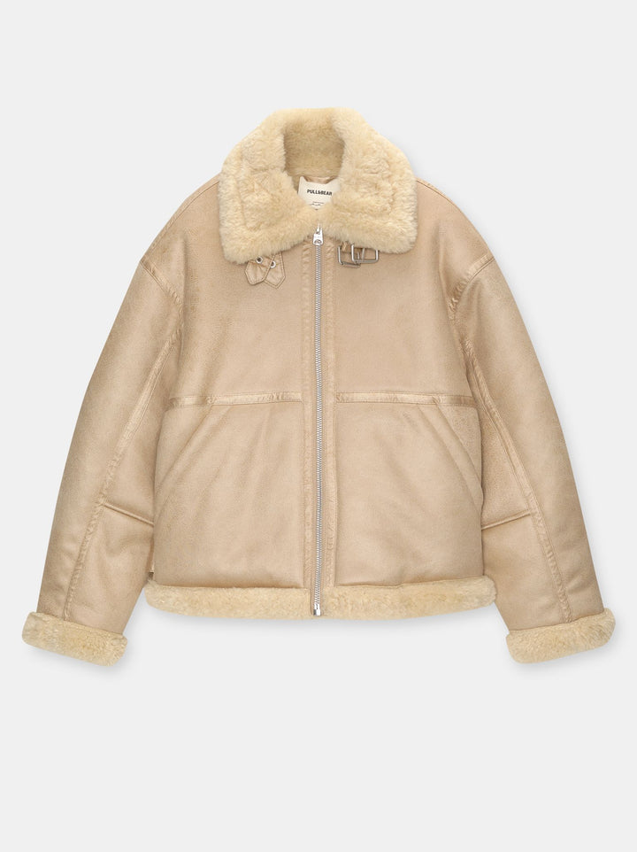 Moudda PULL & BEAR - Veste Oversized Double Face - Tunisie 4