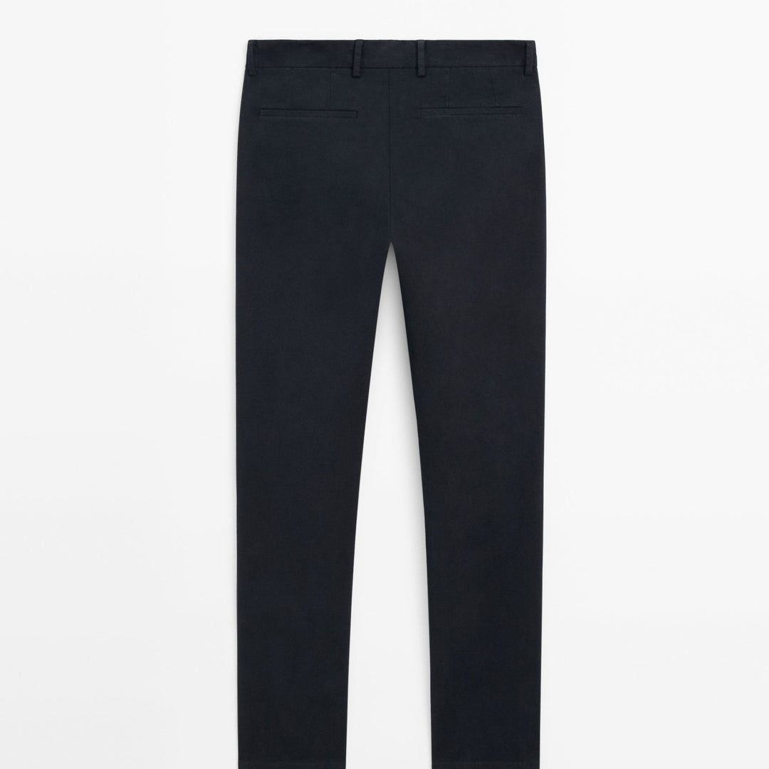 Moudda Massimo Dutti - Pantalon sergé cassé coupe slim - Tunisie 5