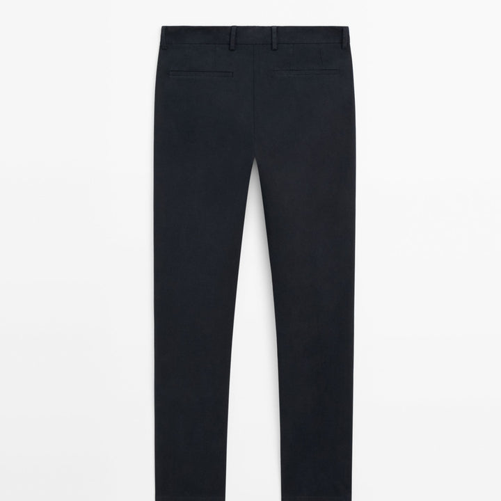Moudda Massimo Dutti - Pantalon sergé cassé coupe slim - Tunisie 5