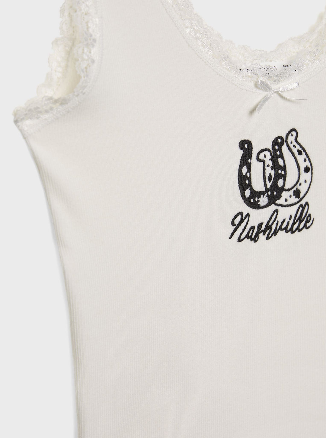 Moudda STRADIVARIUS - T-Shirt Fer à Cheval Brodé - Tunisie 4