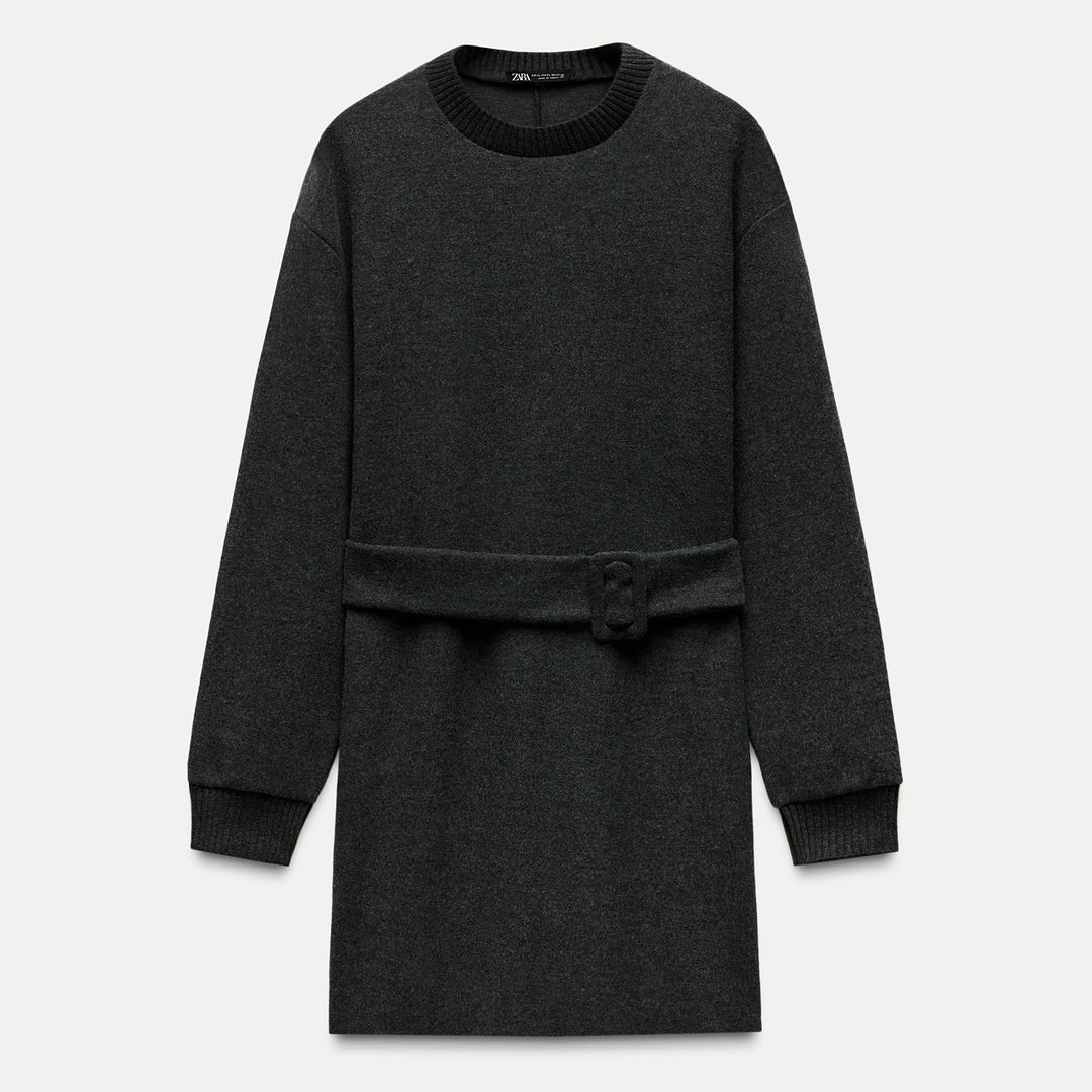 Moudda ZARA - Robe Toucher Doux à Ceinture - Tunisie 1
