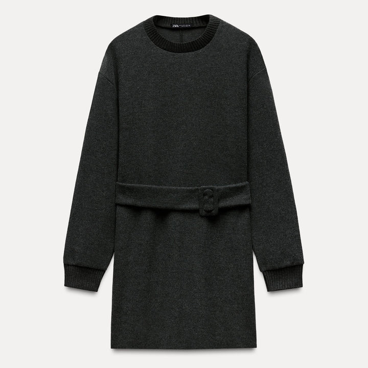 Moudda ZARA - Robe Toucher Doux à Ceinture - Tunisie 1