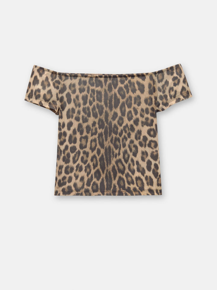 Moudda PULL & BEAR - Body Top Épaule Léopard - Tunisie 1