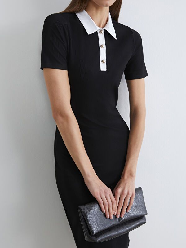 Moudda LC Waikiki - Robe maternité en jersey manches courtes pour Femme - Tunisie 3
