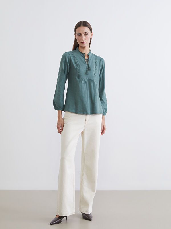 Moudda LC Waikiki - Body manches longues léger en jersey pour Femme - Tunisie 2
