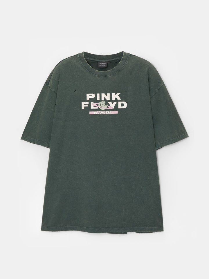 Moudda PULL & BEAR - T-Shirt Demi-Manches Pink Floyd Licence - Tunisie 1