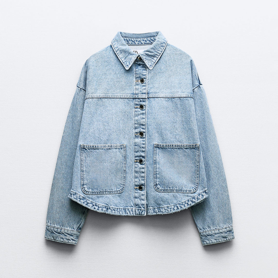 Moudda ZARA - Veste en Jean à Poches Plaquées - Tunisie 2