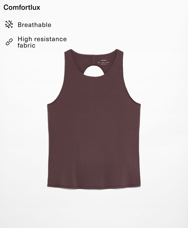 Moudda Oysho - T-Shirt Demi-Manches Dos Croisé - Tunisie 2
