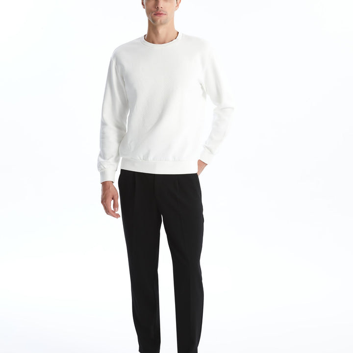 Moudda LC Waikiki - Sweatshirt en jersey Homme Ecru - Tunisie 2