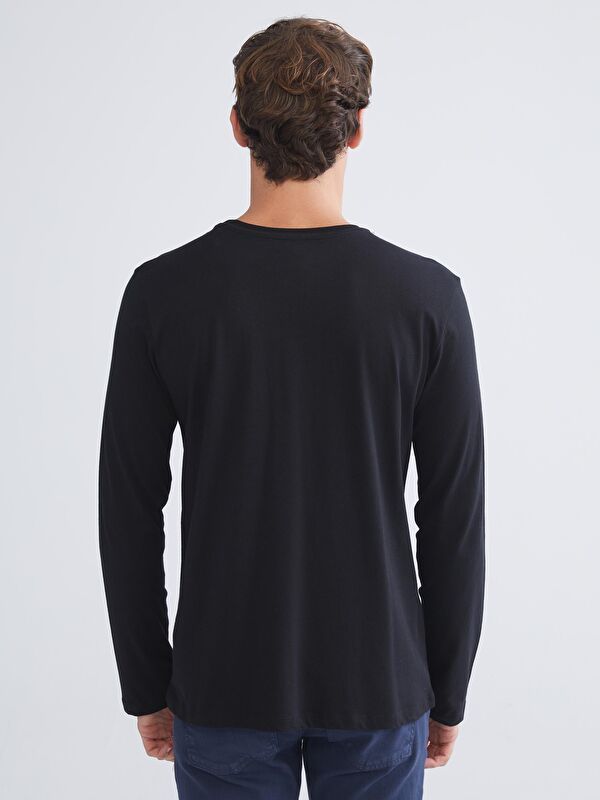 Moudda LC Waikiki - Maillot de corps manches longues en jersey pour Homme - Tunisie 4