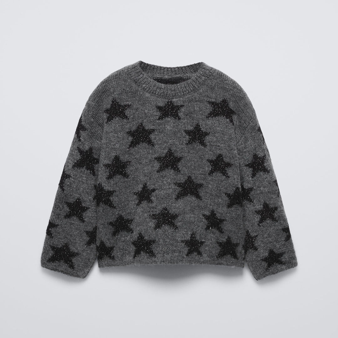 Moudda ZARA - Pull maille enfant étoiles lurex - Tunisie 1