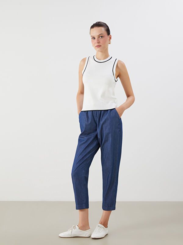 Moudda LC Waikiki - Débardeur tricot Femme Ecru - Tunisie 2
