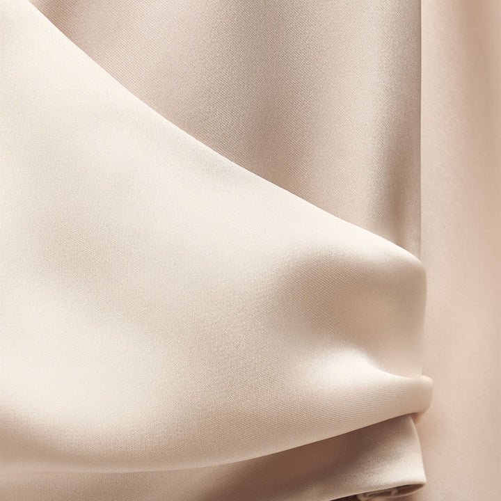 Moudda ZARA - Top satin court croisé détail plumes poignet - Tunisie 3