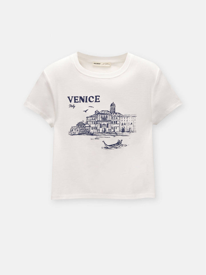 Moudda PULL & BEAR - Body Graphique Villes Ligne - Tunisie 6