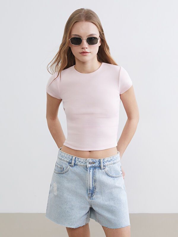 Moudda LC Waikiki - Body manches courtes en jersey pour Femme - Tunisie 1