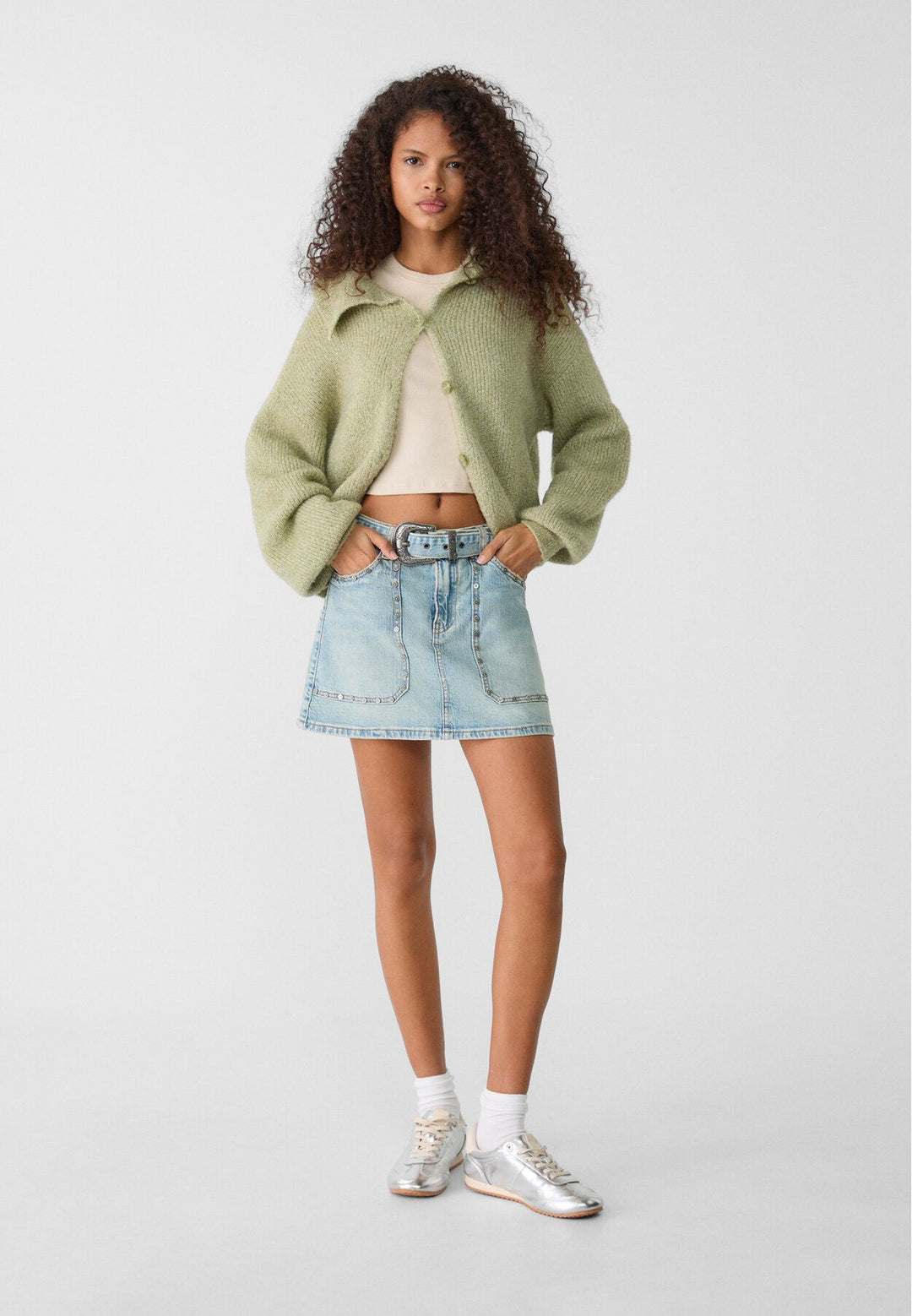 Moudda STRADIVARIUS - Mini Jupe en Denim Rodeo - Tunisie 3
