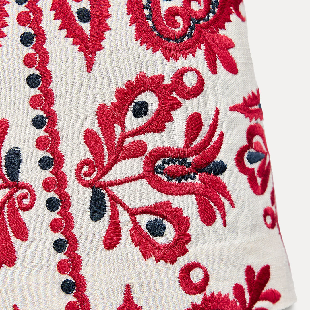 Moudda ZARA - Short taille haute brodé - Tunisie 3