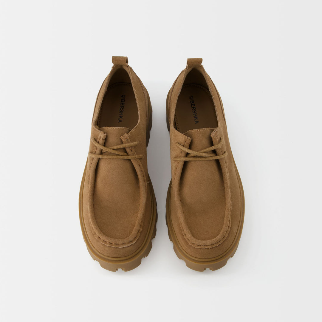 Moudda BERSHKA - Chaussures à lacets en suède - Tunisie 2