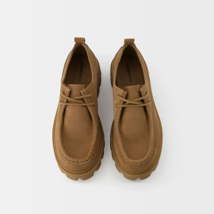 Moudda BERSHKA - Chaussures à lacets en suède - Tunisie 2